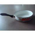 enamel fry pan with three different kind handle for you